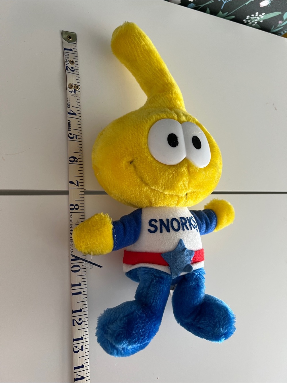 Vintage Snorks plushie: Allstar Seaworthy Snorkels stuffed animal 80’s Applause - Picture 12 of 13